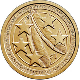 2022 P&D Native American "Diplomacy" Golden Dollar $1 Uncirculated Set