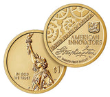 2018 S American Innovation "Introductory Coin" $1 Reverse Proof