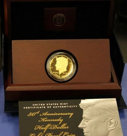 2014 Gold Kennedy Half Dollar 50th Anniversary