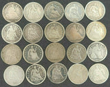Estate Lot Seated Liberty Half Dime ✯ 1x US Type Coin 1839-1873 P,S,O AG-VF✯