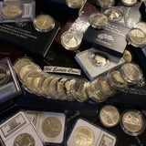 Commemorative Silver Dollar Hoard - Uncirculated & Proof (P, S, W Mints)