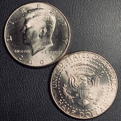 2001 P&D Kennedy Half Dollar