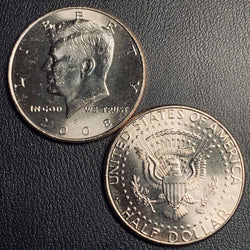 2008 P&D Kennedy Half Dollar