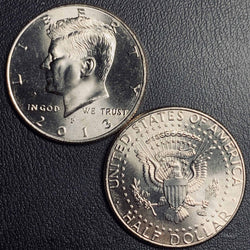 2013 P&D Kennedy Half Dollar