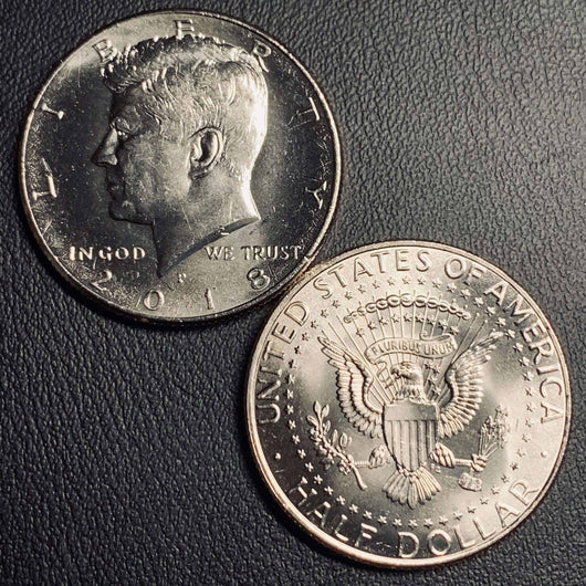 2018 P&D Kennedy Half Dollar