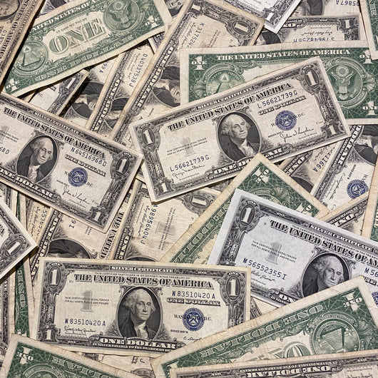 1928-1957 $1 Silver Certificates Old US Currency