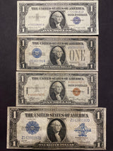 1928-1957 $1 Silver Certificates Old US Currency