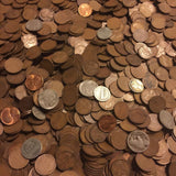 1 Pound Unsearched Lincoln Wheat Cents 1909-1958