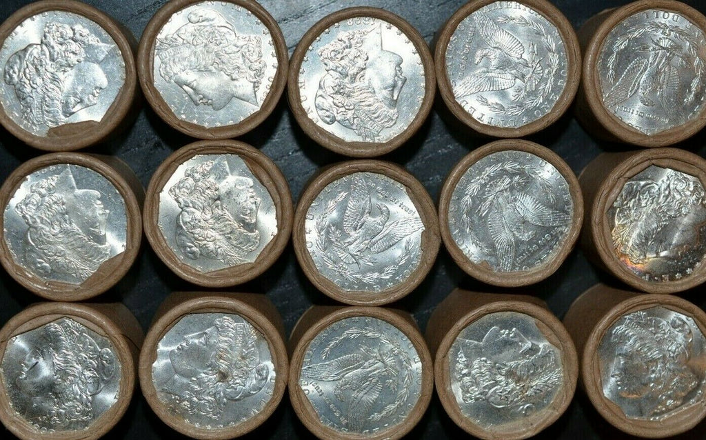 1 Roll $20 Face Value (20 Coins) Mixed Dates Silver Peace Dollars - Item#  7855,  in 2023