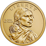 2022 P&D Native American "Diplomacy" Golden Dollar $1 Uncirculated Set