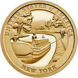 2021 S Proof "Canal" American Innovation $1 - New York