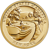 2021 S Reverse Proof "Canal" Innovation $1 - New York