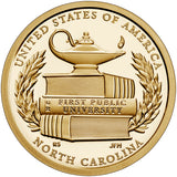 2021 S Proof "University" American Innovation $1 - North Carolina