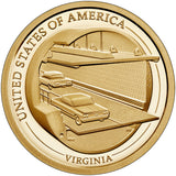 2021 S Proof "Tunnel" American Innovation $1 - Virginia