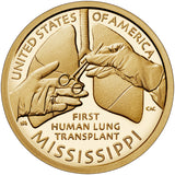 2023 S Proof "Lung Transplant" Innovation $1 - Mississippi