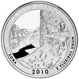 2010 SILVER Proof "Grand Canyon" National Park Quarter - Arizona