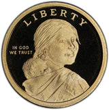 2011 S Proof Native American "Diplomacy" Golden Dollar $1