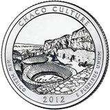 2012 P,D,S "Chaco Culture" National Historical Park Quarter Uncirculated Set - New Mexico