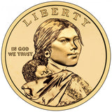 2012 P&D Native American "Trade" Golden Dollar $1 Uncirculated Set