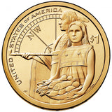 2014 P&D Native American "Hospitality" Golden Dollar $1 Uncirculated Set