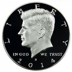 2014 S Kennedy Half Dollar - Clad Proof