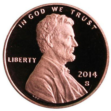 2014 S Lincoln Shield Cent - Proof