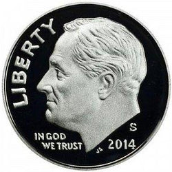 2014 S Roosevelt Dime - Clad Proof