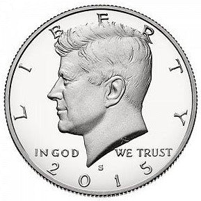 2015 S Kennedy Half Dollar - Silver Proof