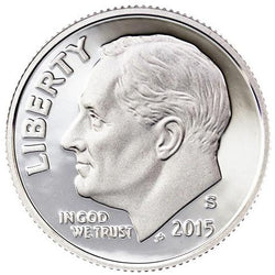 2015 S Roosevelt Dime - Clad Proof