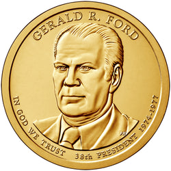 2016 P&D Gerald R. Ford Presidential $1 Uncirculated Set