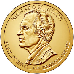 2016 P&D Richard M. Nixon Presidential $1 Uncirculated Set