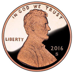 2016 S Lincoln Shield Cent - Proof