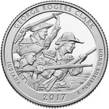 2017 P,D,S "George Rogers Clark" National Historical Park Quarter Uncirculated Set - Indiana