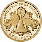2019 S Proof American Innovation "Light Bulb" $1 - New Jersey