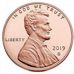 2019 S Lincoln Shield Cent - Proof