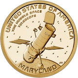 2020 S Proof "Hubble Telescope" American Innovation $1 - Maryland