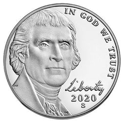 2020 S Jefferson Nickel - Proof