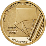 2020 S Proof "Gerber Variable Scale" American Innovation $1 - Connecticut