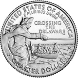 2021 PDSS Washington "Crossing the Delaware" Quarter - Silver & Clad Proof Set