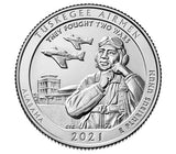 2021 P,D,S "Tuskegee Airmen" National Park Quarter Uncirculated Set - Alabama