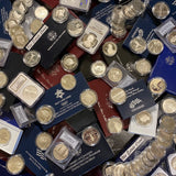 Commemorative Silver Dollar Hoard - Uncirculated & Proof (P, S, W Mints)