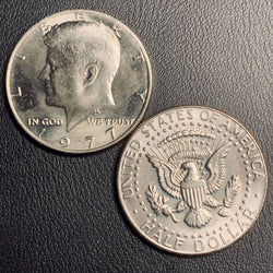 1977 P&D Kennedy Half Dollar