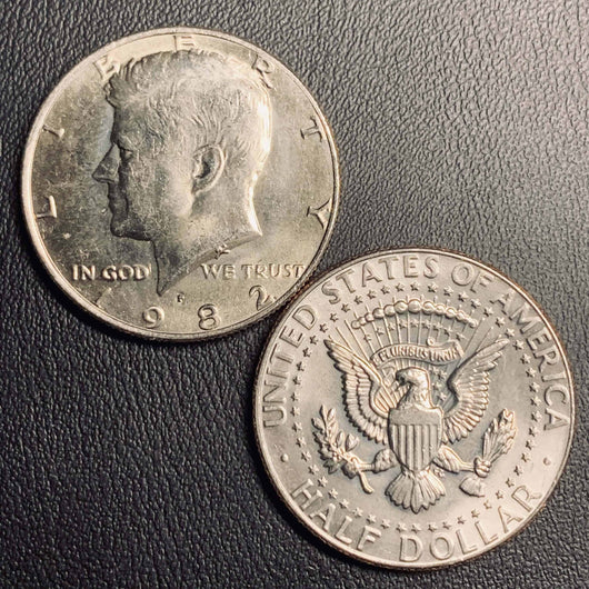 1982 P&D Kennedy Half Dollar