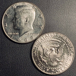 1988 P&D Kennedy Half Dollar