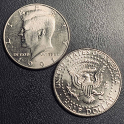 1991 P&D Kennedy Half Dollar