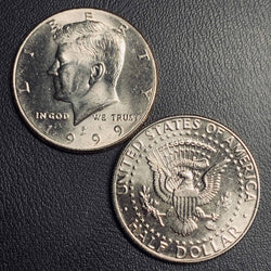 1999 P&D Kennedy Half Dollar
