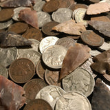 ✯ Native American Coin Artifact Estate Lot ✯ Indian Head Cent Buffalo Nickel Arrowhead ✯