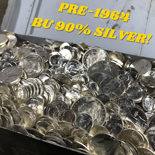 1 oz UNCIRCULATED 90% Silver US Coins Bullion Pre-1964